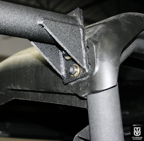 Photo of Defender Backseat and Roll Cage Kit (2016-2024) by UTV Mountain Accessories - Premium Backseat and Roll Cage for UTVs / Side by Sides