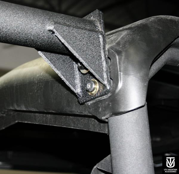 Photo of Defender Max Backseat and Roll Cage Kit (2017-2024) by UTV Mountain Accessories - Premium Backseat and Roll Cage for UTVs / Side by Sides