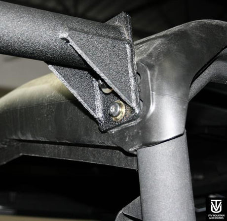 Photo of Defender Max Backseat and Roll Cage Kit (2017-2024) by UTV Mountain Accessories - Premium Backseat and Roll Cage for UTVs / Side by Sides