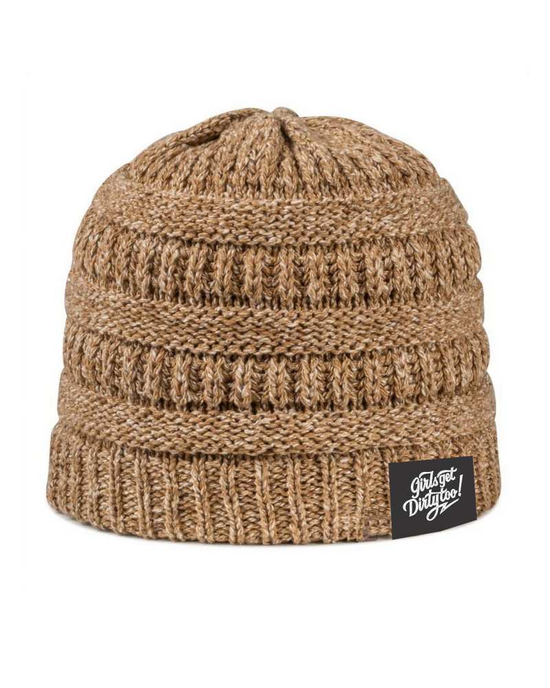 Photo of Desert Cable Beanie by OFF-ROAD VIXENS CLOTHING CO. - Premium Hats for UTVs / Side by Sides