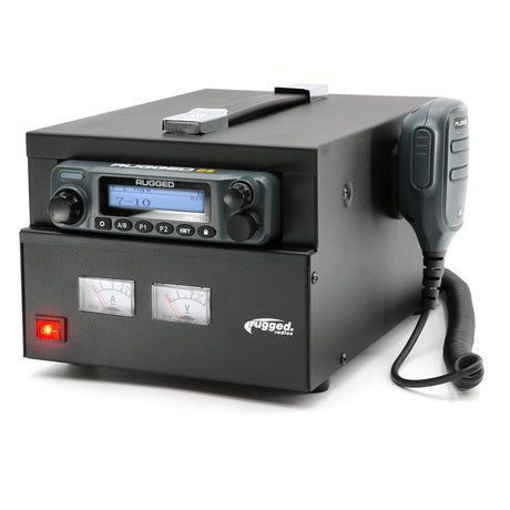 Photo of Desktop Power Supply and Cabinet for Rugged Mobile Radios by Rugged Radios - Premium for UTVs / Side by Sides