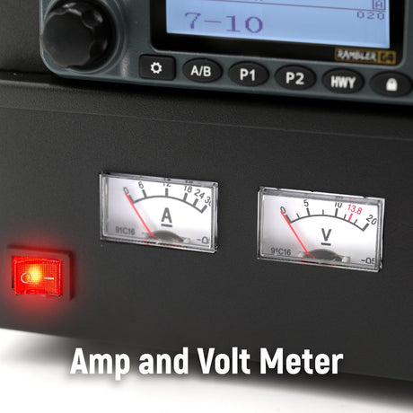 Photo of Desktop Power Supply and Cabinet for Rugged Mobile Radios by Rugged Radios - Premium for UTVs / Side by Sides