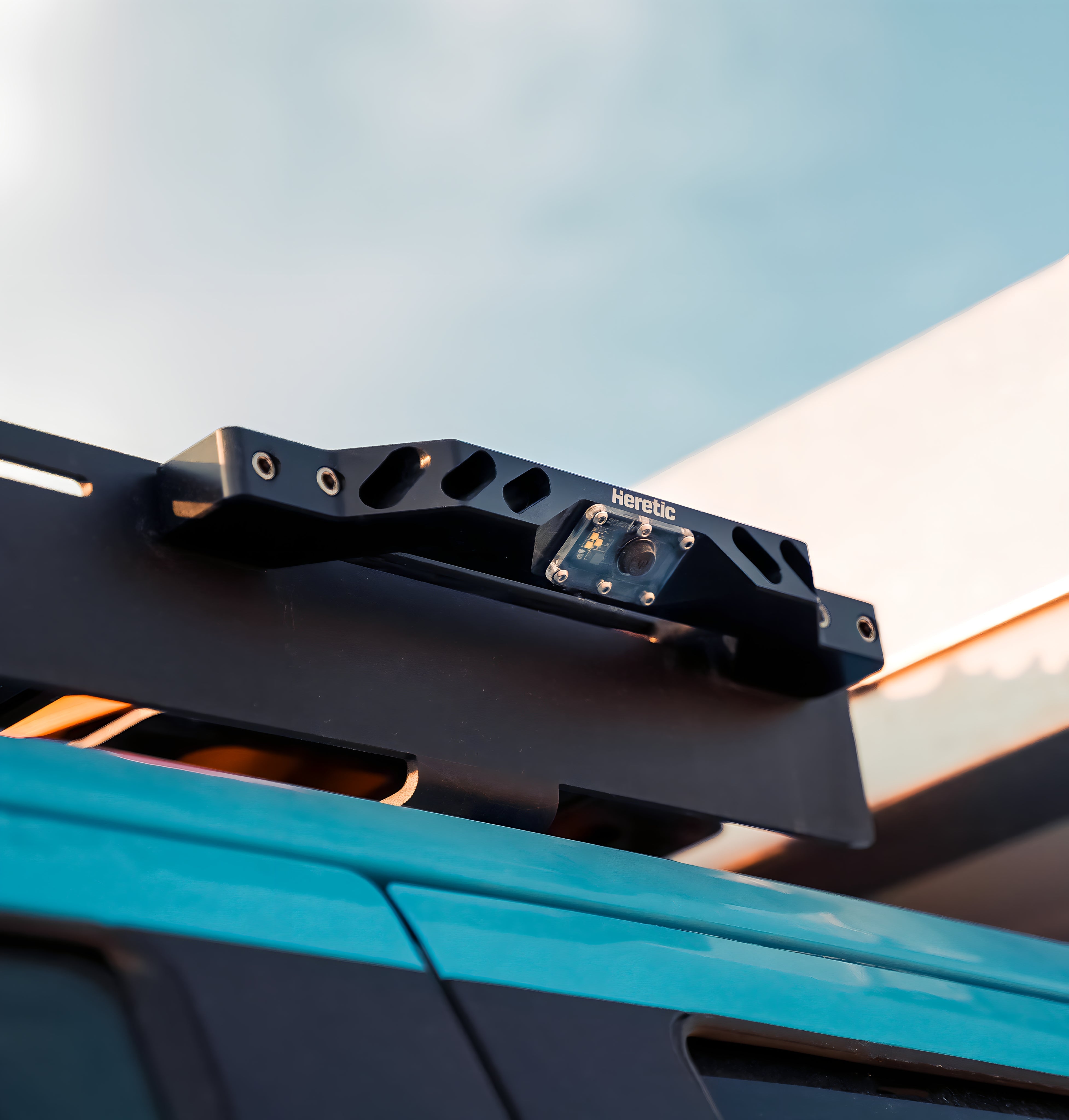 Photo of Roof Rack Handle W/ Dome Light (Pair) by Heretic Studio Dealer Portal - Premium Accessories for UTVs / Side by Sides