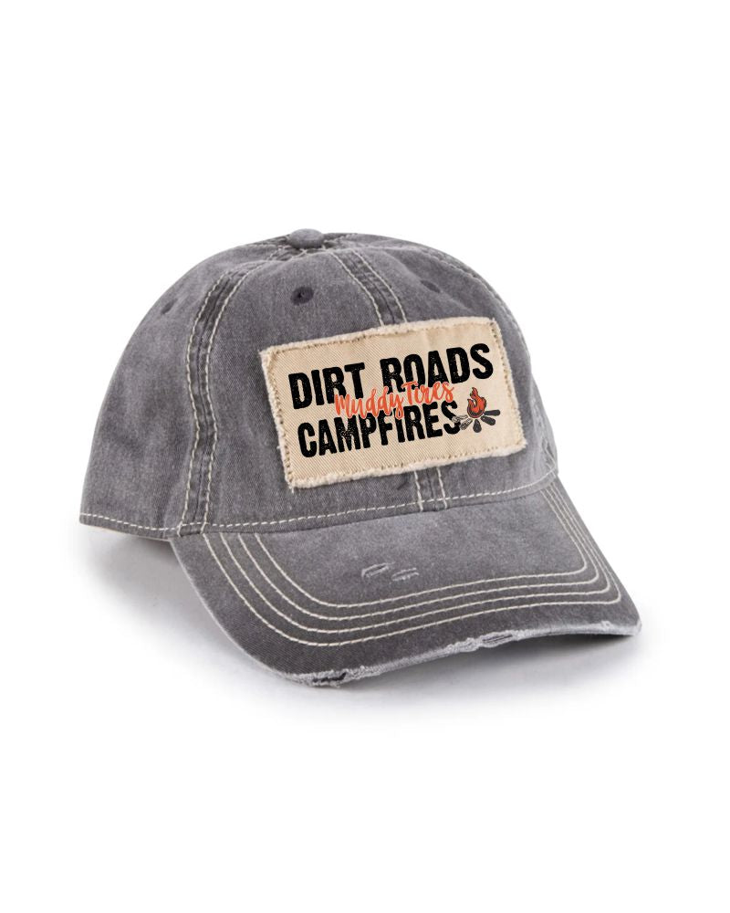 Photo of Dirt Roads Baseball Cap by OFF-ROAD VIXENS CLOTHING CO. - Premium Hats for UTVs / Side by Sides