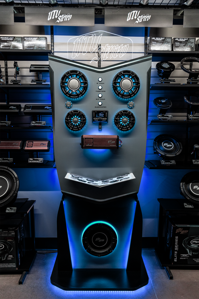 Photo of UTV Stereo Dealer Audio Display | UTVS-DISPLAY-1 by UTV Stereo - Premium Powersports AGM Battery for UTVs / Side by Sides