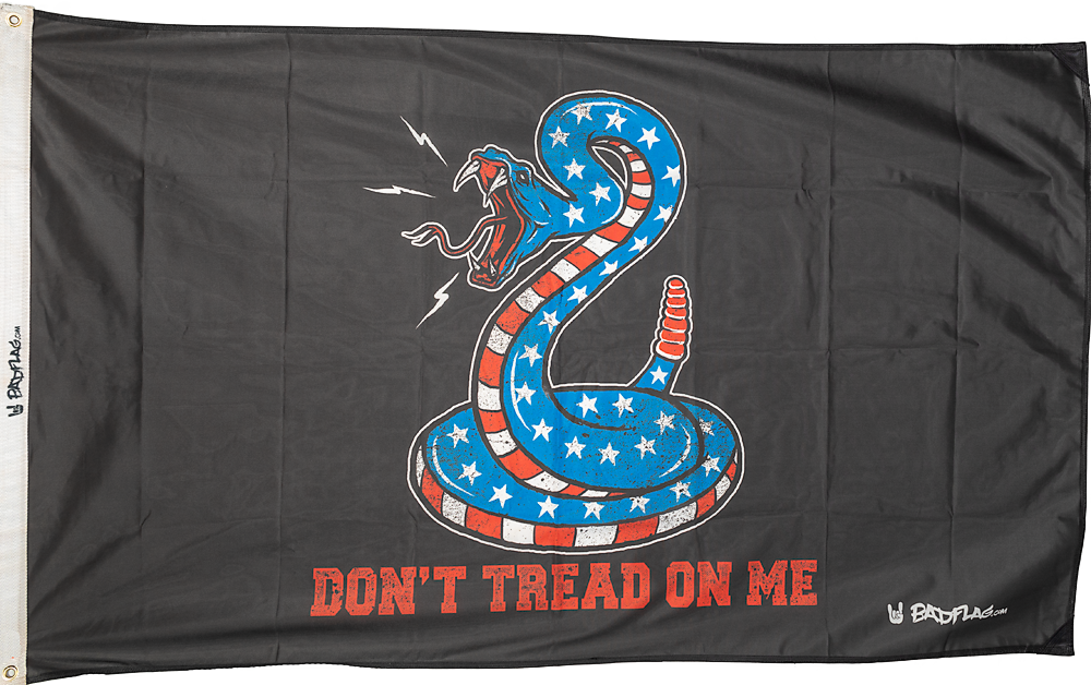Photo of Don't Tread on me Flag by Bad Flag Store - Premium Flags for UTVs / Side by Sides