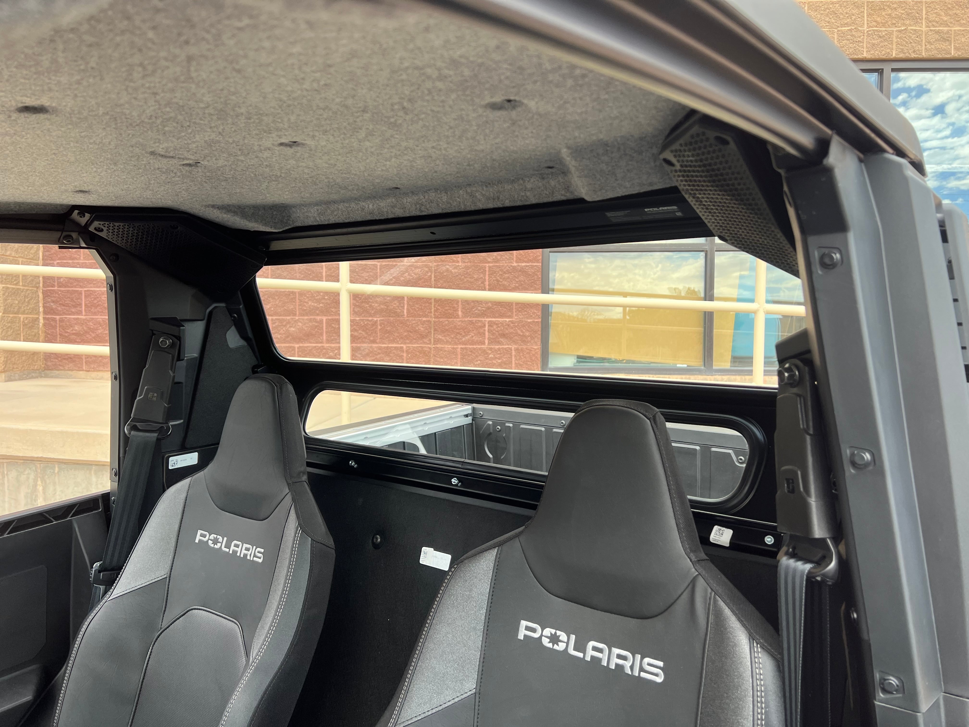 Photo of POLARIS XPEDITION XP REAR WINDSHIELD 2024+ by Dirt Warrior Accessories - Premium Windshields for UTVs / Side by Sides