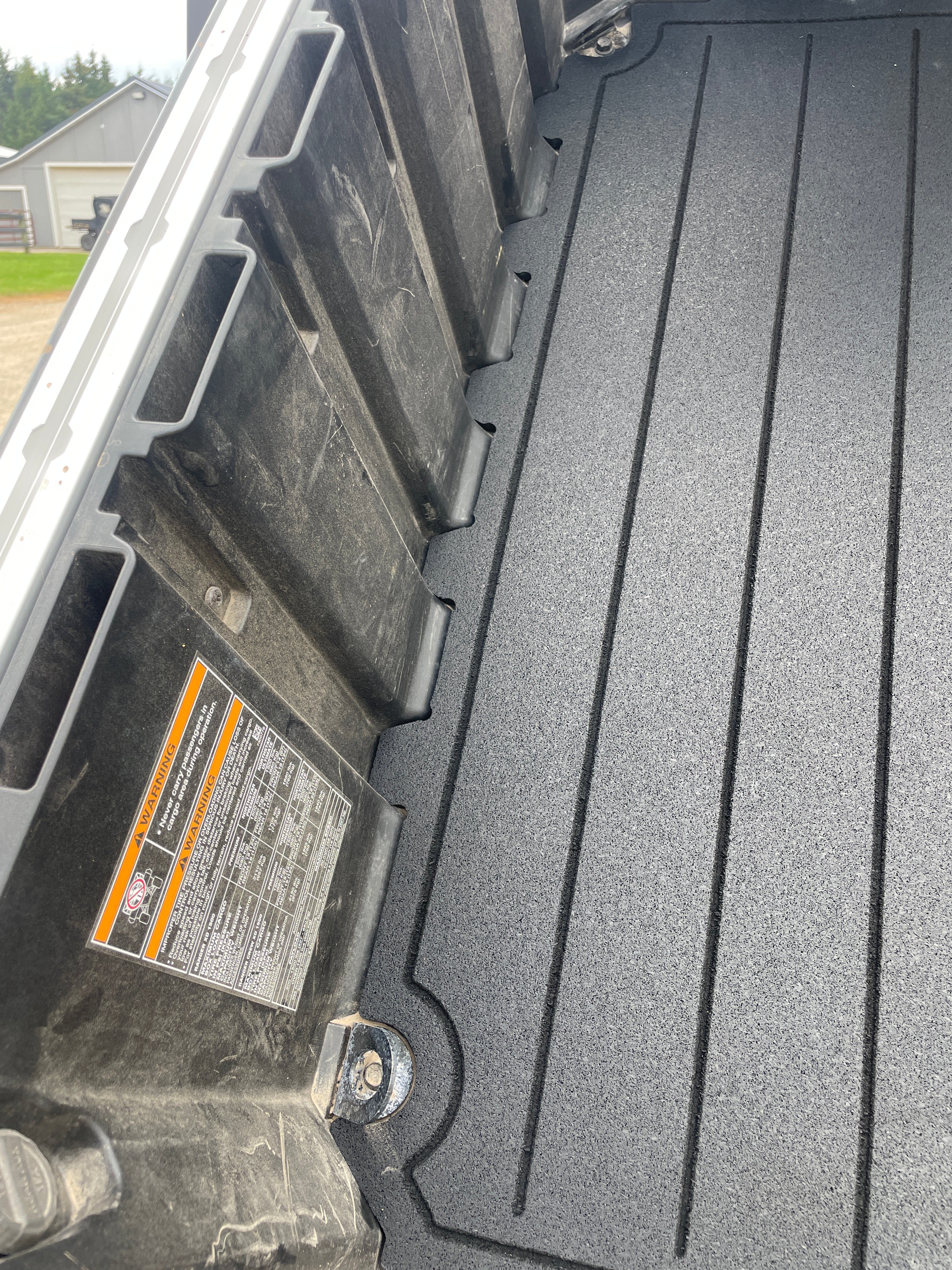 Photo of Polaris Ranger XD 1500 Rubber Floor Mats by Terick Solutions - Premium UTV Rubber floor mats for UTVs / Side by Sides
