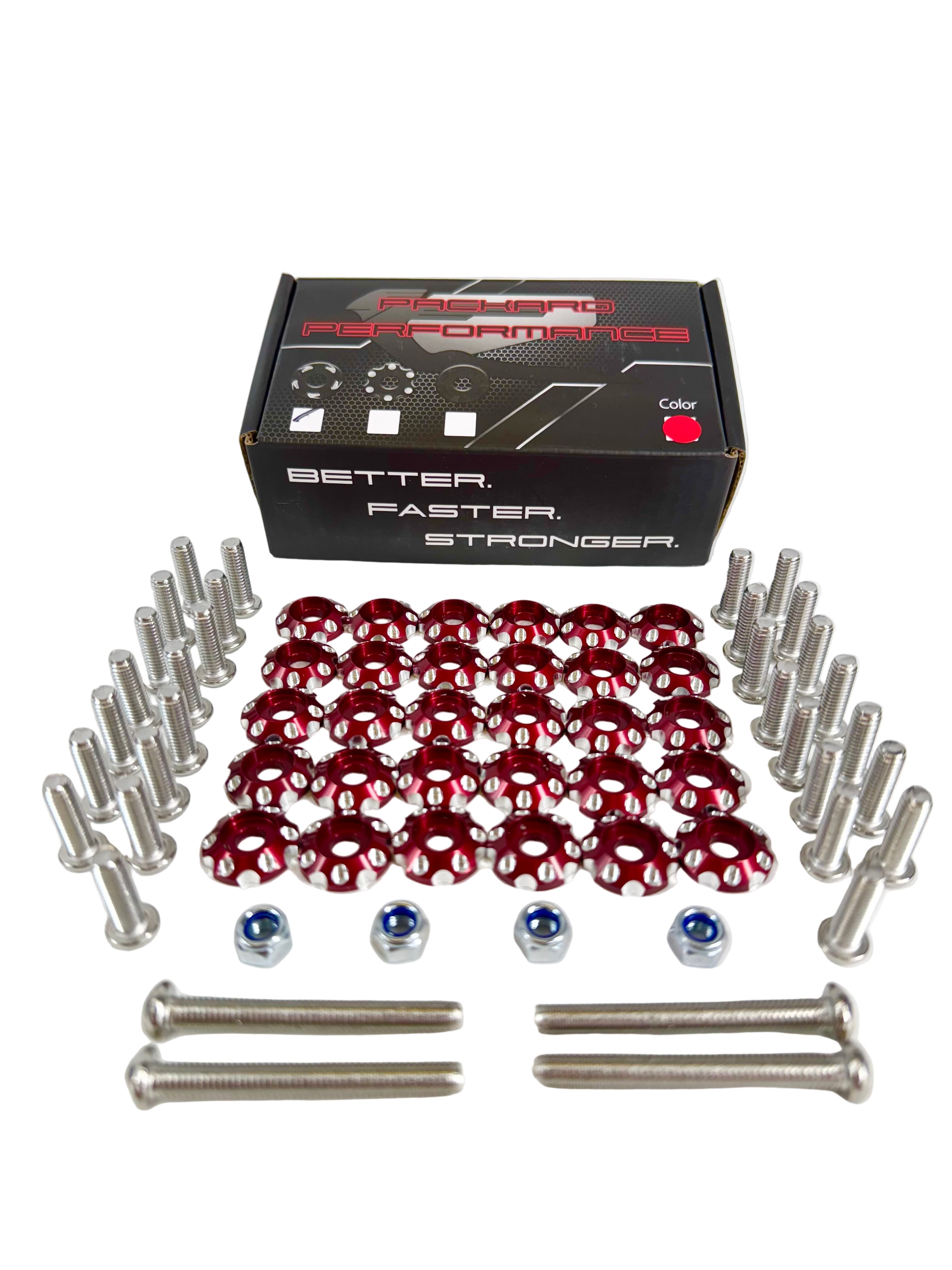 Photo of Packard Performance Billet Fender washers V2 30pcs by Packard Performance Dealer - Premium Accessories for UTVs / Side by Sides