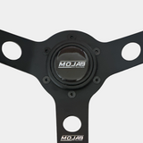 Photo of 13.5'' MOJAB Deep Dish Steering Wheel Leather or Suede by MOJAB OFFROAD - Premium for UTVs / Side by Sides