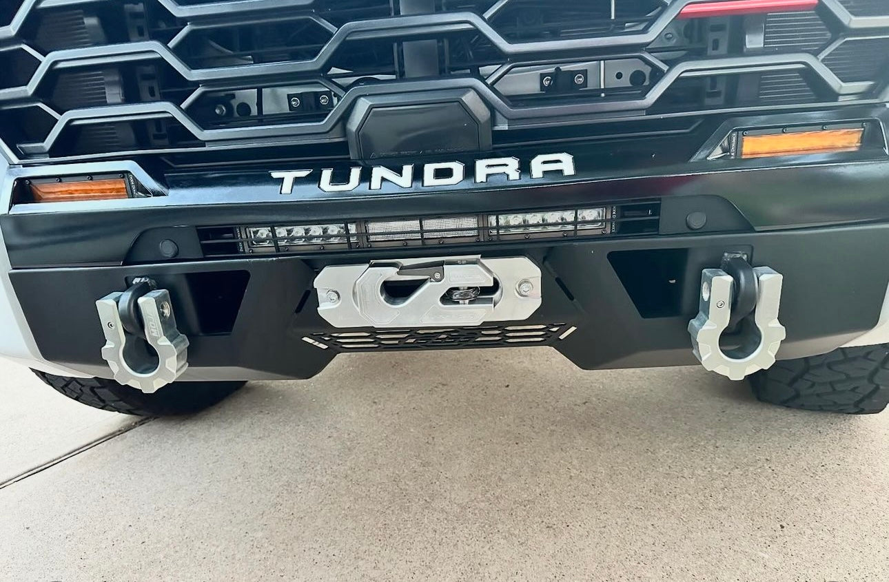 Photo of Aluminum Recessed Winch Shackle with Fairlead Kit, closed latch (LIFE TIME WARRANTY*) by MOJAB OFFROAD - Premium Winches & Winch Mounts for UTVs / Side by Sides