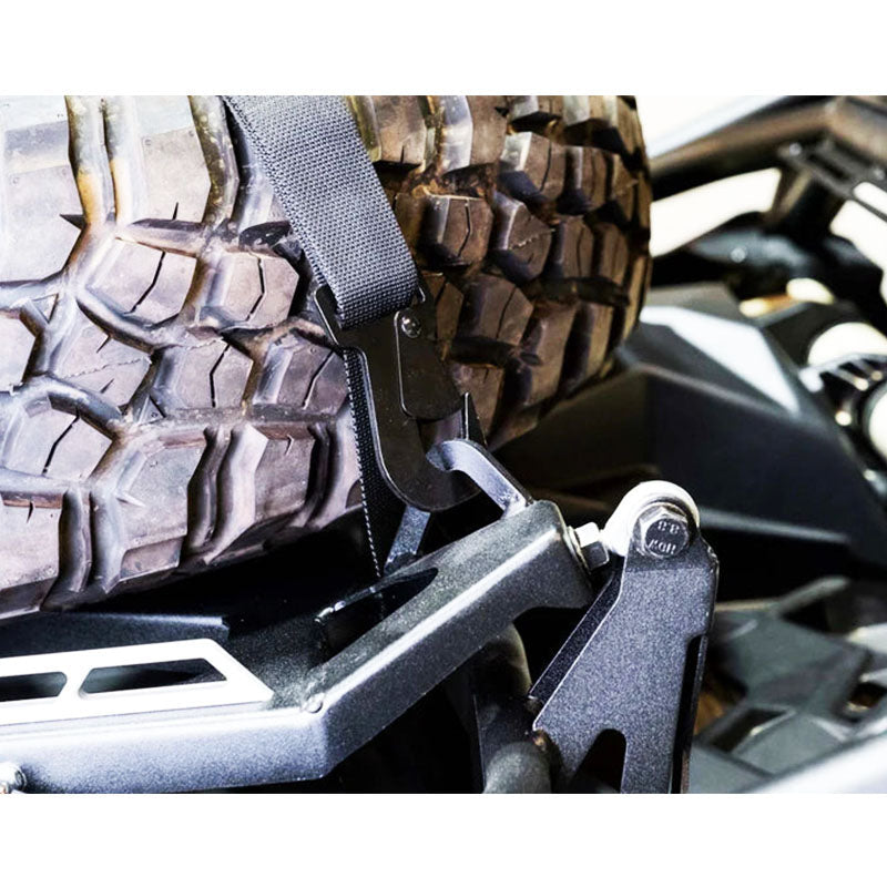 Photo of ELEKTRIC OFFROAD 2017-2024 Can Am X3 Maverick Volt Series Baja Spare Tire Rack by Elektric Offroad Designs - Premium ACCESSORIES for UTVs / Side by Sides