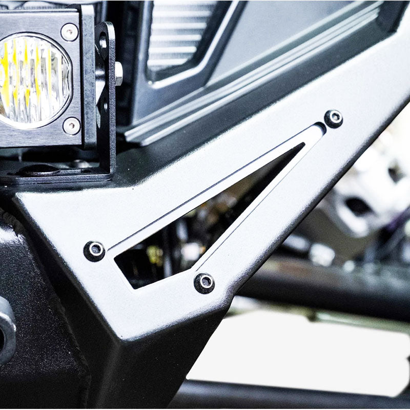 Photo of ELEKTRIC OFFROAD 2020-2024 Polaris RZR Pro XP Volt Series Winch Front Bumper by Elektric Offroad Designs - Premium Bumpers for UTVs / Side by Sides