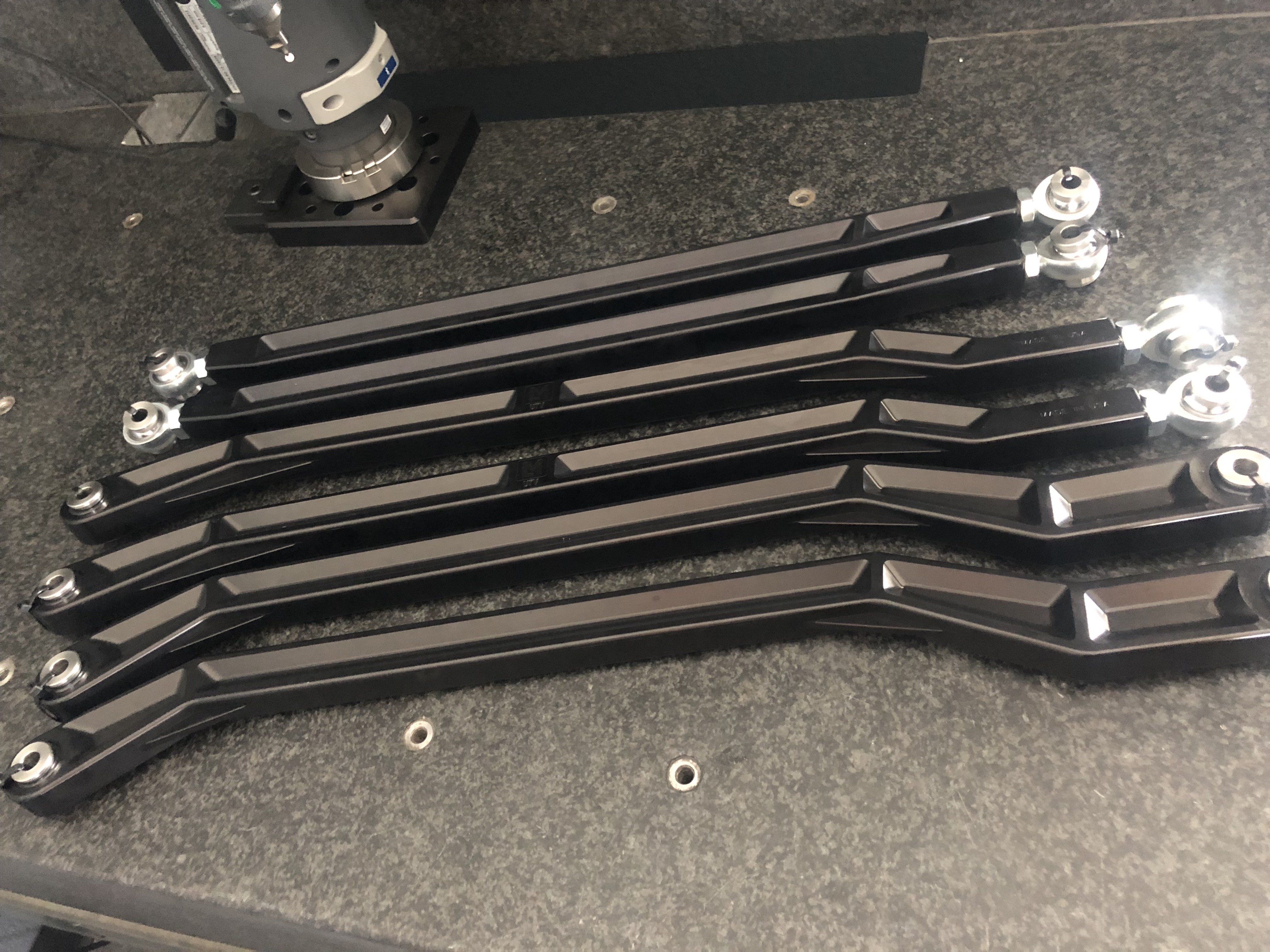 Photo of Can-Am Maverick X3 High Clearance Radius Rods (72in / 6 pc) by LM-UTV - Premium Radius Rods for UTVs / Side by Sides