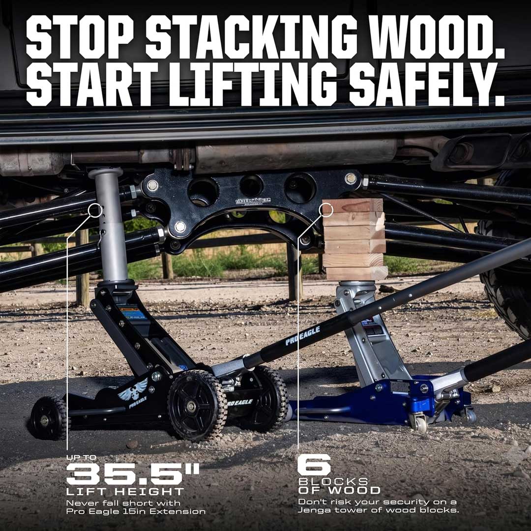 Off Road Jack Extension 8" OR 15"