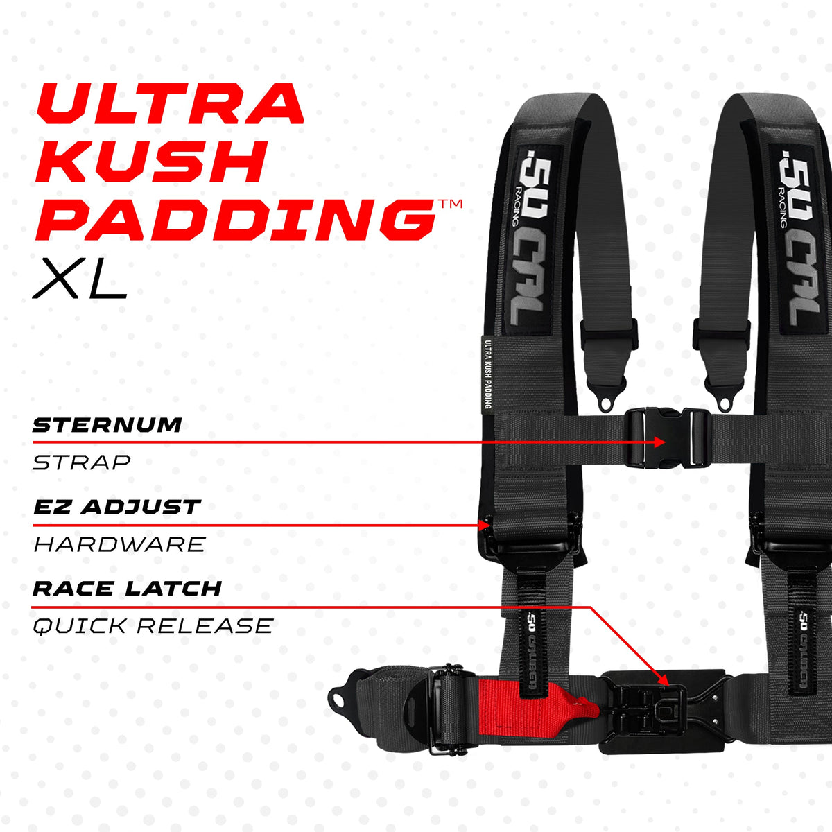 Elite EZ-Adjust 4/5-Point UTV Harness