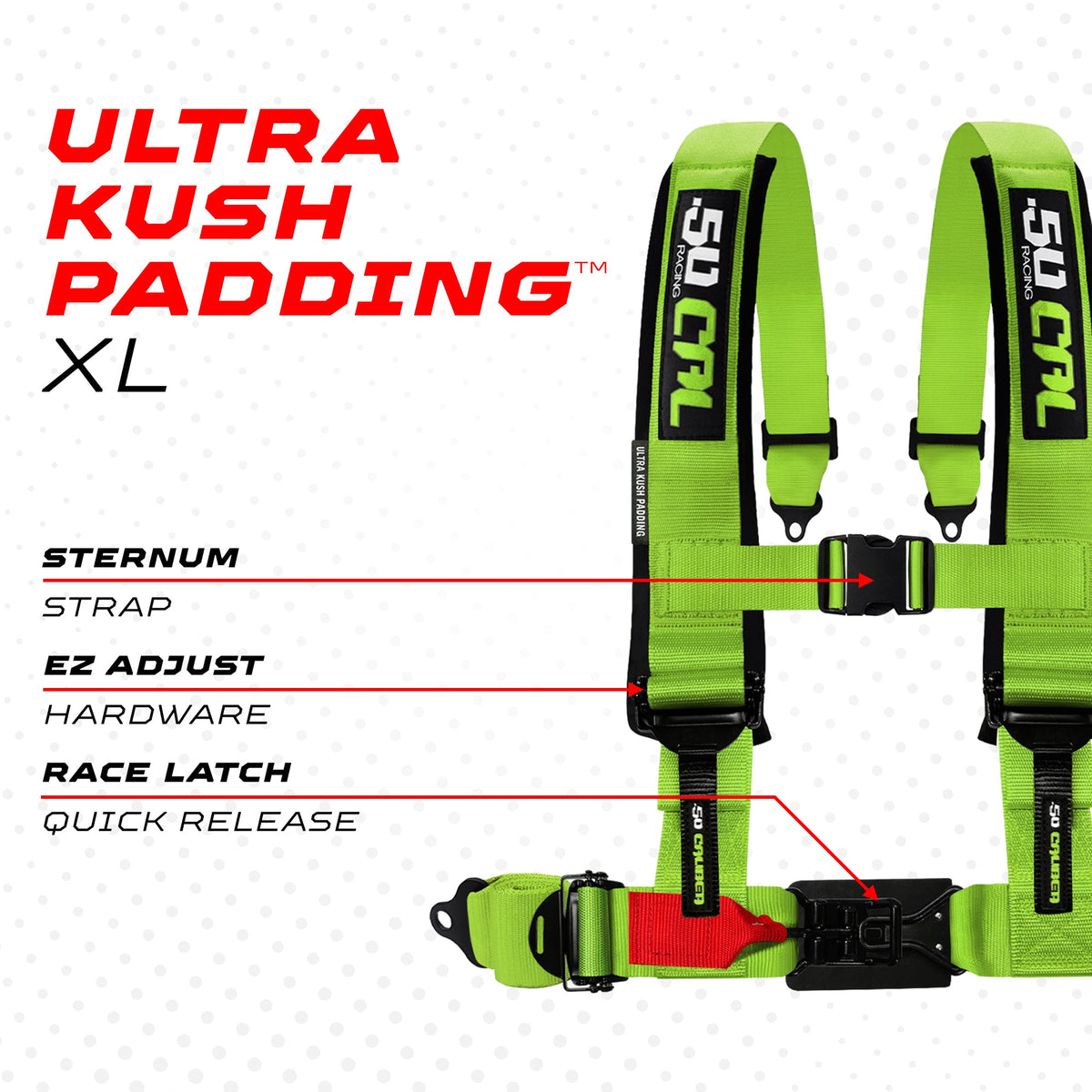Elite EZ-Adjust 4/5-Point UTV Harness