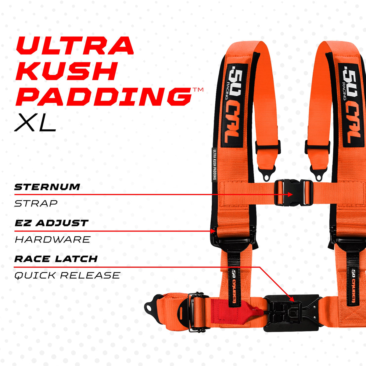 Elite EZ-Adjust 4/5-Point UTV Harness