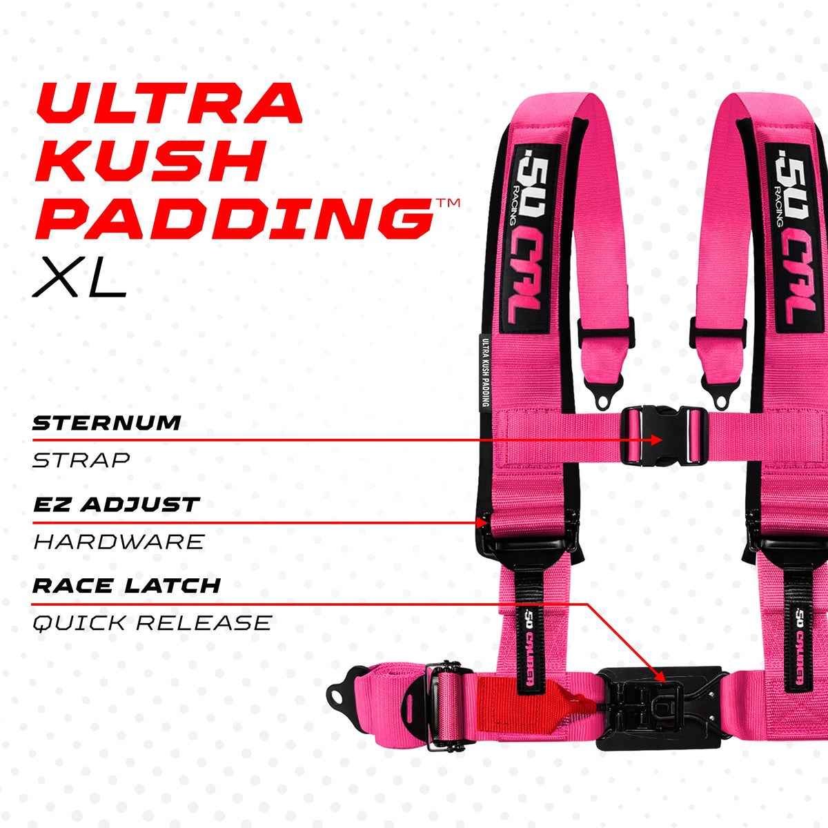 Elite EZ-Adjust 4/5-Point UTV Harness