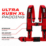 50 Caliber Racing Elite Series EZ Adjust UTV Harness | 2" & 3", 4pt & 5pt, 10 Colors