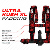 50 Caliber Racing Elite Series EZ Adjust UTV Harness | 2" & 3", 4pt & 5pt, 10 Colors