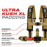 50 Caliber Racing Elite Series EZ Adjust UTV Harness | 2" & 3", 4pt & 5pt, 10 Colors