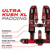 50 Caliber Racing Elite Series EZ Adjust UTV Harness | 2" & 3", 4pt & 5pt, 10 Colors