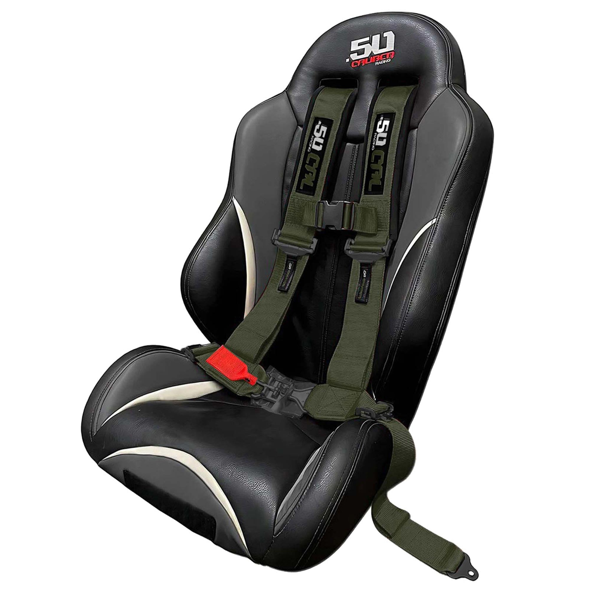 50 Caliber Racing Elite Series EZ Adjust UTV Harness | 2" & 3", 4pt & 5pt, 10 Colors