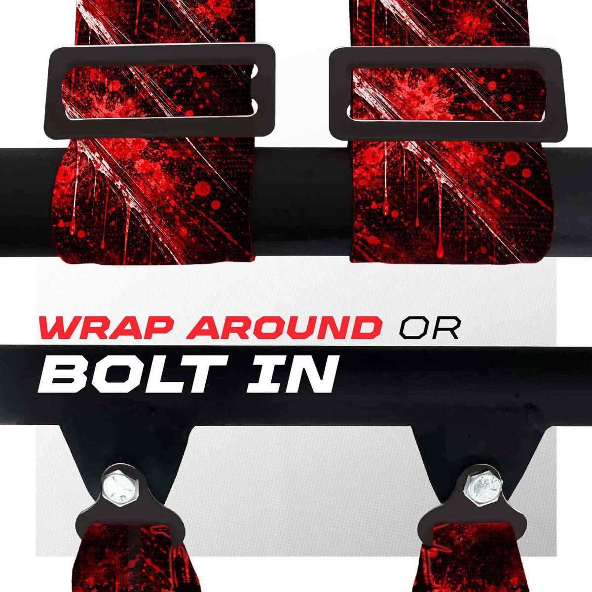 50 Caliber Racing Elite Series EZ Adjust UTV Harness | 2" & 3", 4pt & 5pt, 10 Colors