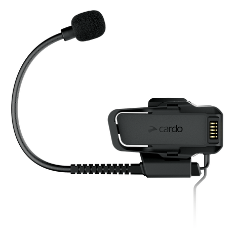 Photo of Packtalk Pro/Edge Half Helmet Kit by Cardo - Premium for UTVs / Side by Sides