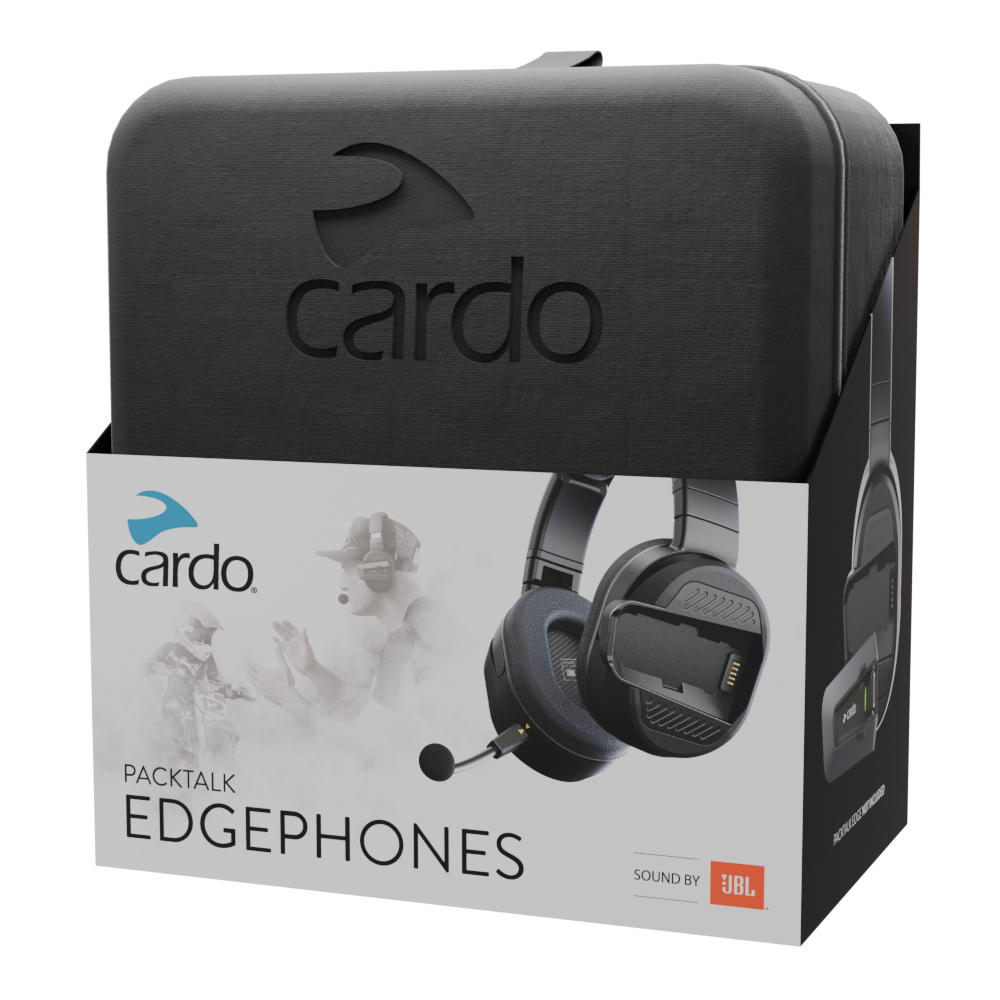 Photo of Cardo Packtalk Edgephones by Cardo - Premium for UTVs / Side by Sides