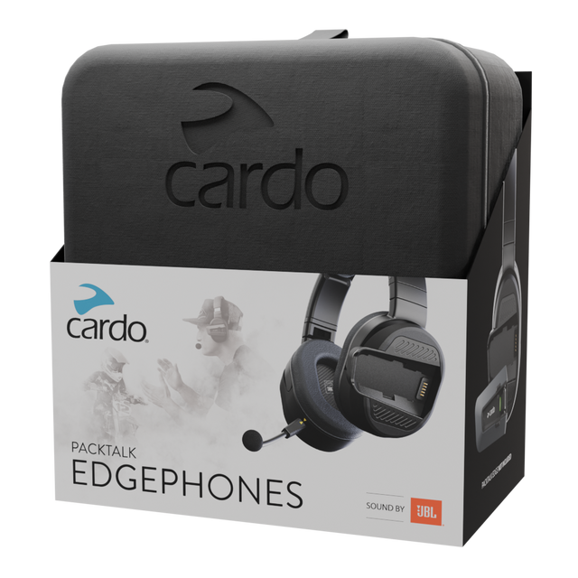 Photo of Cardo Packtalk Edgephones by Cardo - Premium for UTVs / Side by Sides