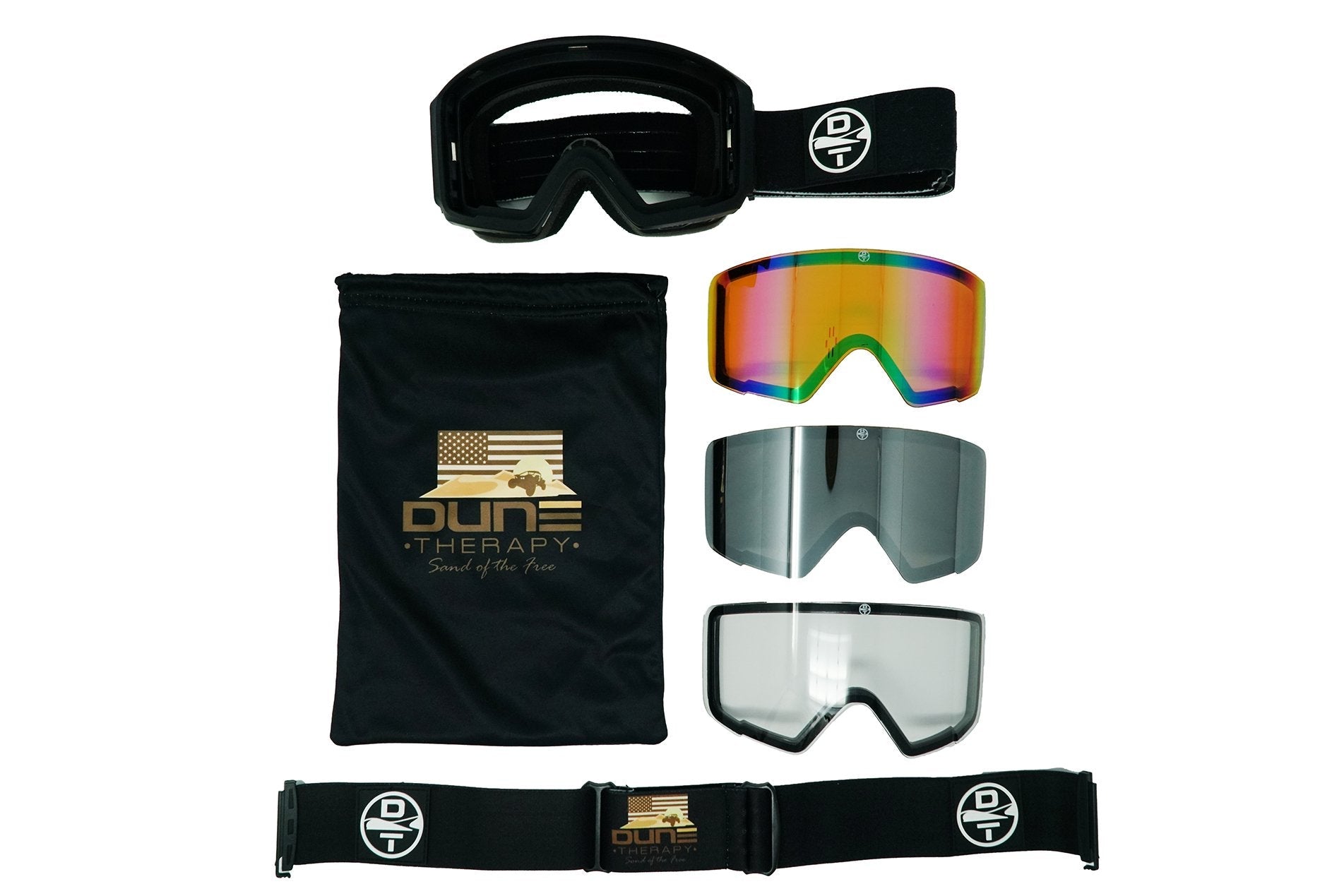 Photo of Dune Therapy Goggles by UTV Stereo - Premium Goggles for UTVs / Side by Sides