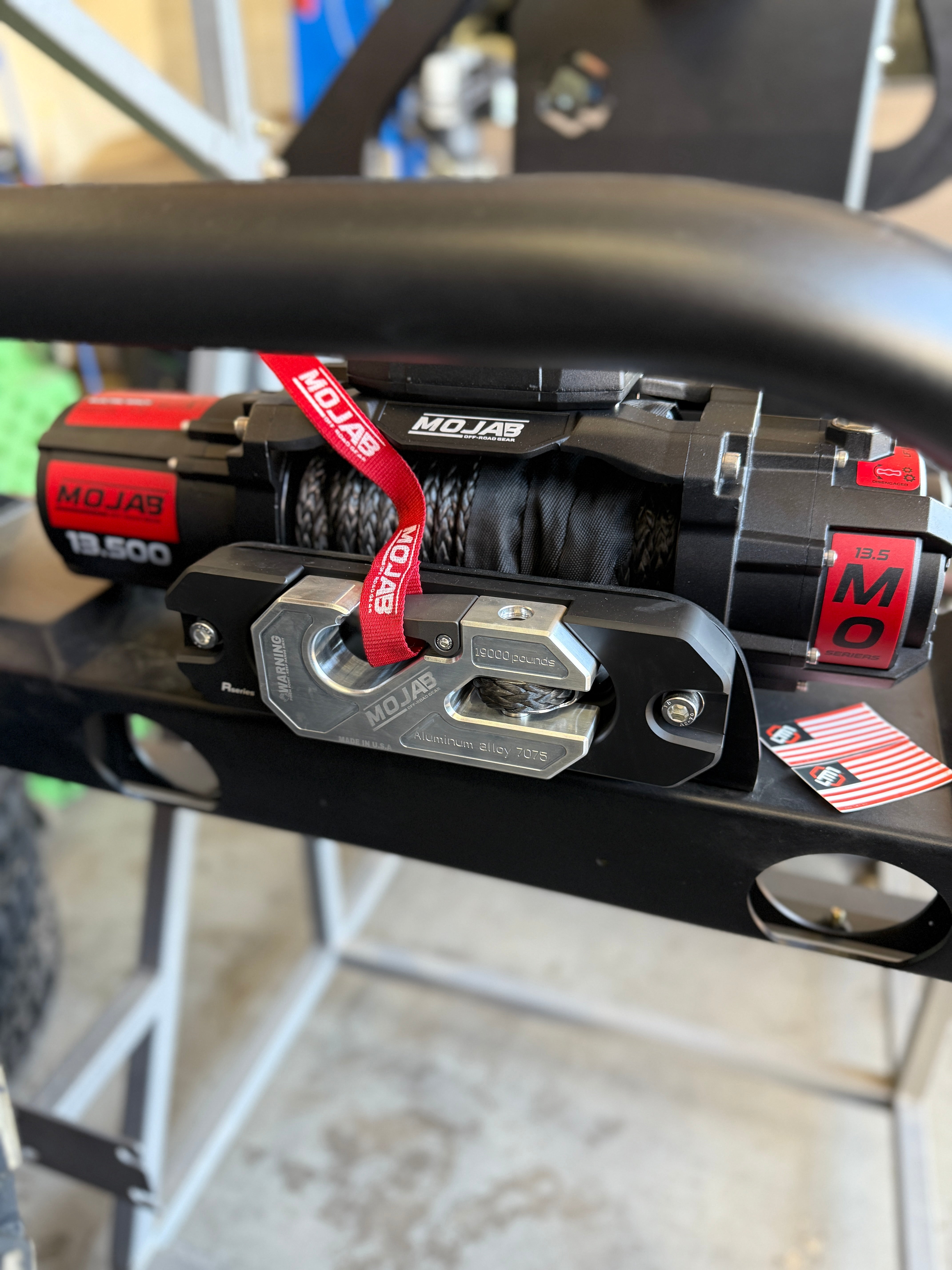 Photo of MO13.5 Series Electric Winch by MOJAB OFFROAD - Premium Winches & Winch Mounts for UTVs / Side by Sides