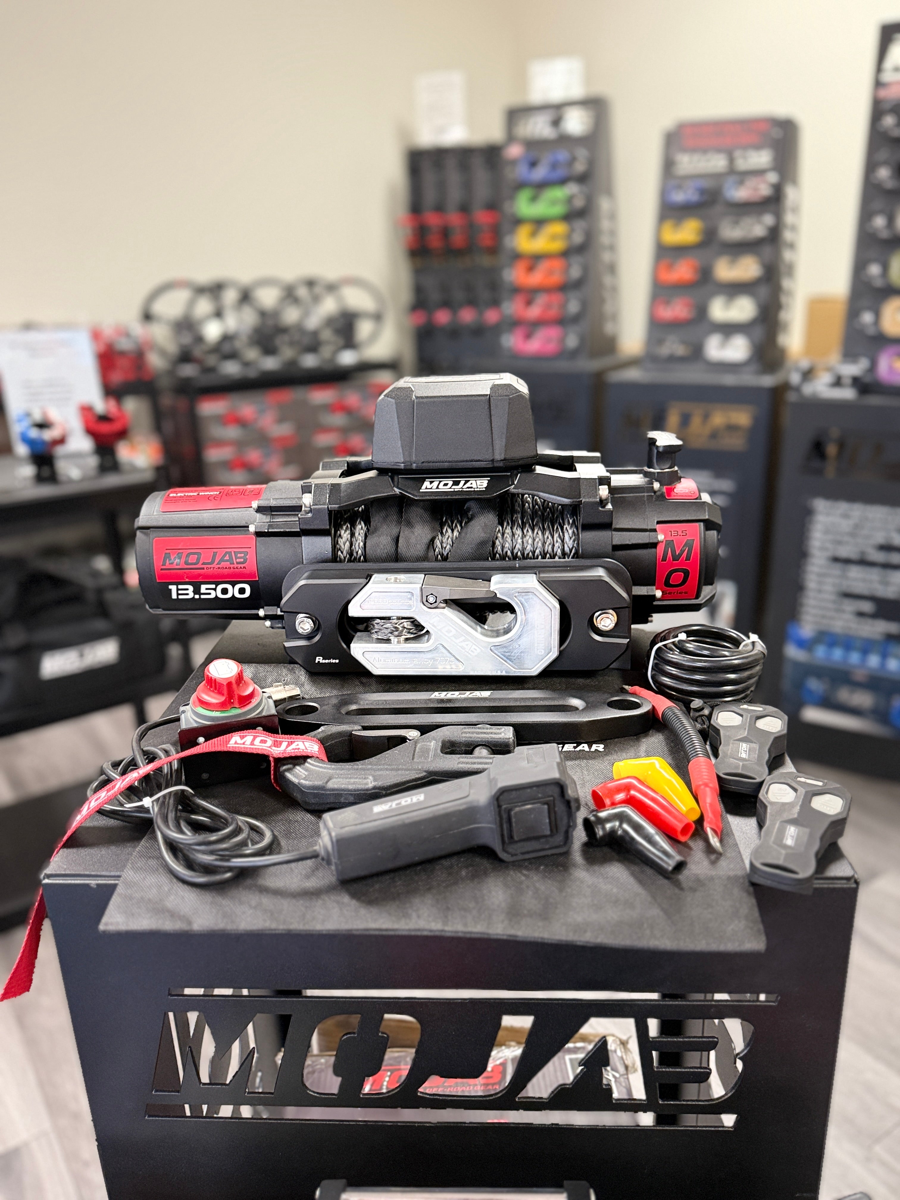 Photo of MO13.5 Series Electric Winch by MOJAB OFFROAD - Premium Winches & Winch Mounts for UTVs / Side by Sides