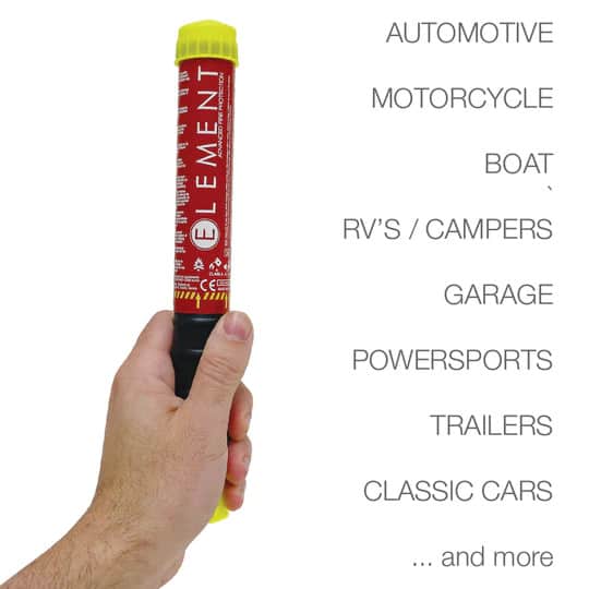 Photo of Element E50 Fire Extinguisher by ELEMENT FIRE - Premium Fire Extinguishers & Mounts for UTVs / Side by Sides