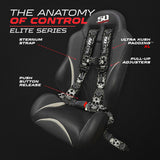 Elite 4-Point Push-Button UTV Harness
