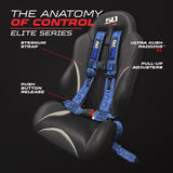 Elite 4-Point Push-Button UTV Harness