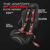 Elite 4-Point Push-Button UTV Harness
