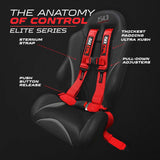 Elite 4-Point Push-Button UTV Harness