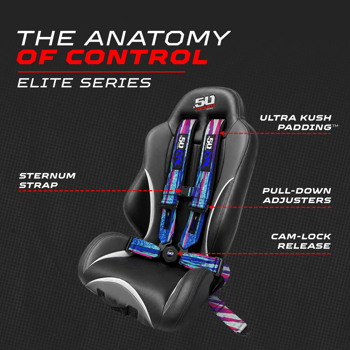 Elite Camlock 4/5-Point UTV Harness