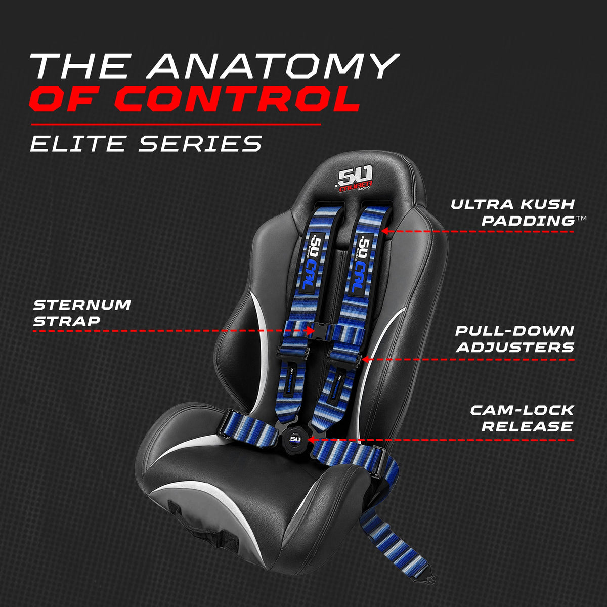 Elite Camlock 4/5-Point UTV Harness