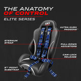 Elite Camlock 4/5-Point UTV Harness