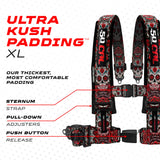Elite 4-Point Push-Button UTV Harness