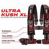 50 Caliber Racing Elite Series 4-Point UTV Harness | Ultra Kush Padding + Push Button Release | 2" & 3", 7 Colors