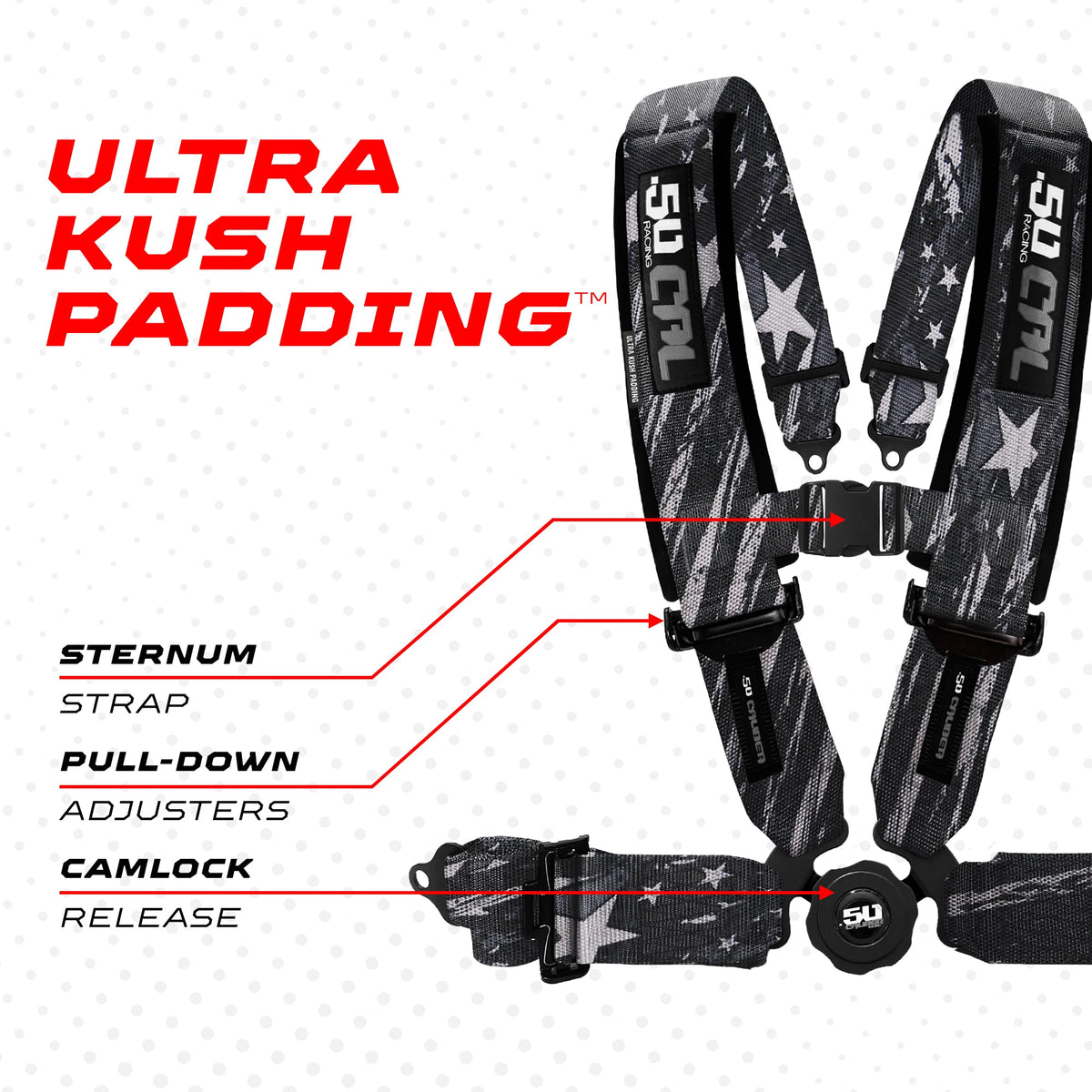 Elite Camlock 4/5-Point UTV Harness