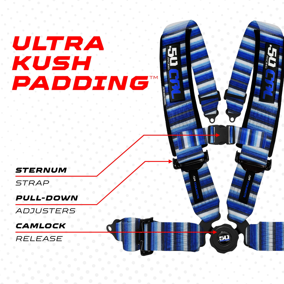 Elite Camlock 4/5-Point UTV Harness