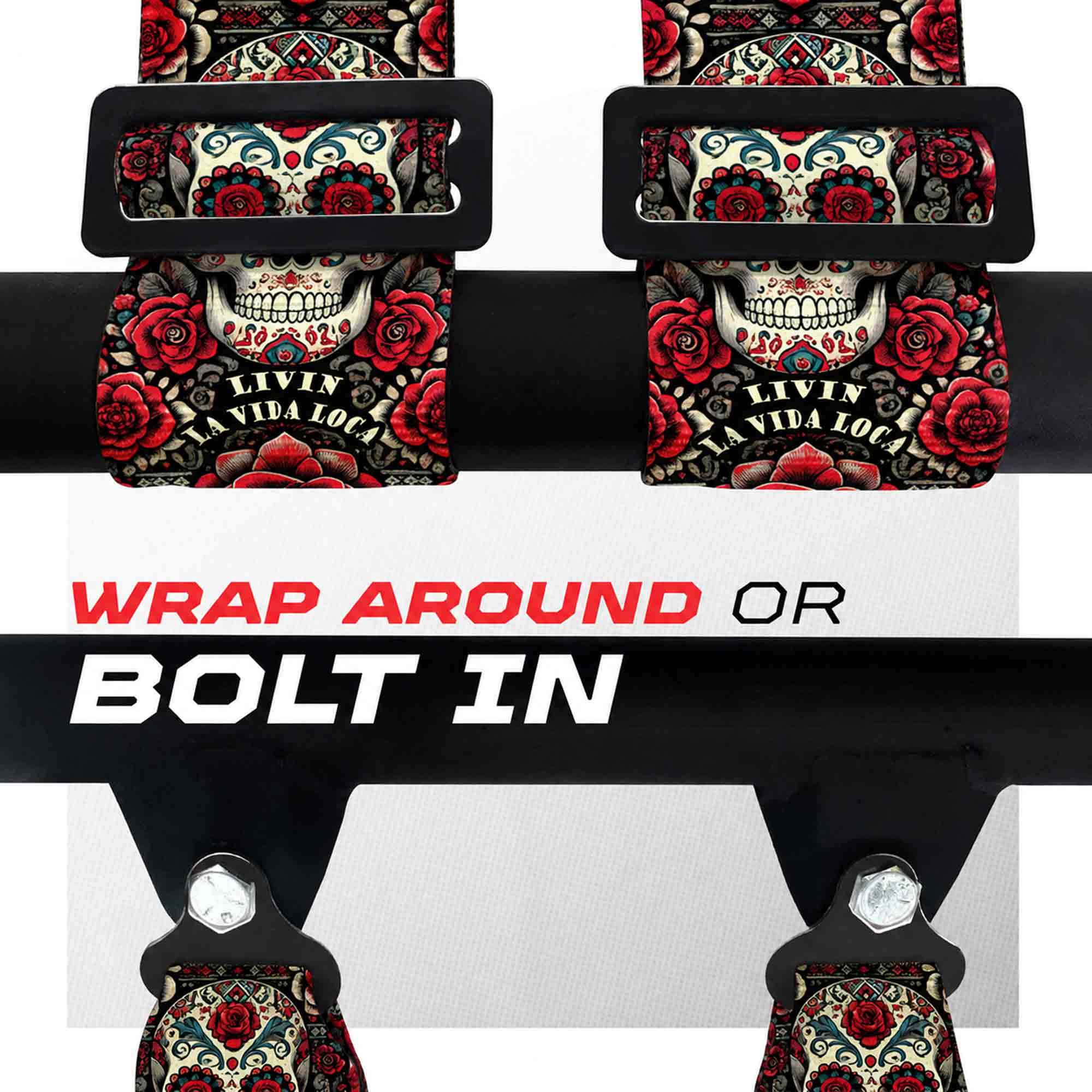 50 Caliber Racing Elite Series 4-Point UTV Harness | Ultra Kush Padding + Push Button Release | 2" & 3", 7 Colors