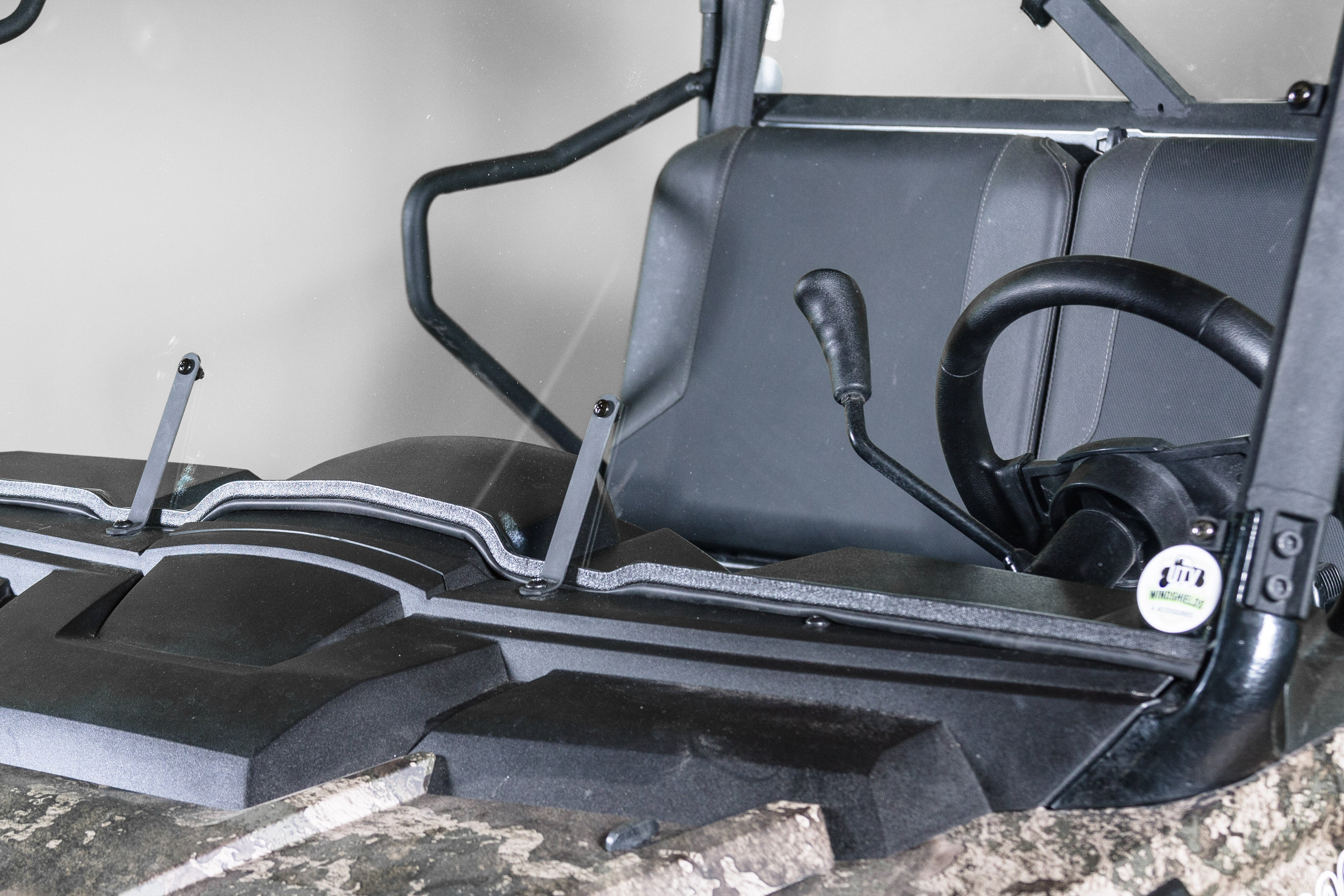 Photo of 2018-2024 ARCTIC CAT PROWLER PRO WITH PRO FIT FRAME (COMPATIBLE WITH TRACKER 800SX) FULL UTV WINDSHIELD (TK00119, TK00424 & TK00425) by TerraRider UTV Windshields & Accessories - Premium for UTVs / Side by Sides