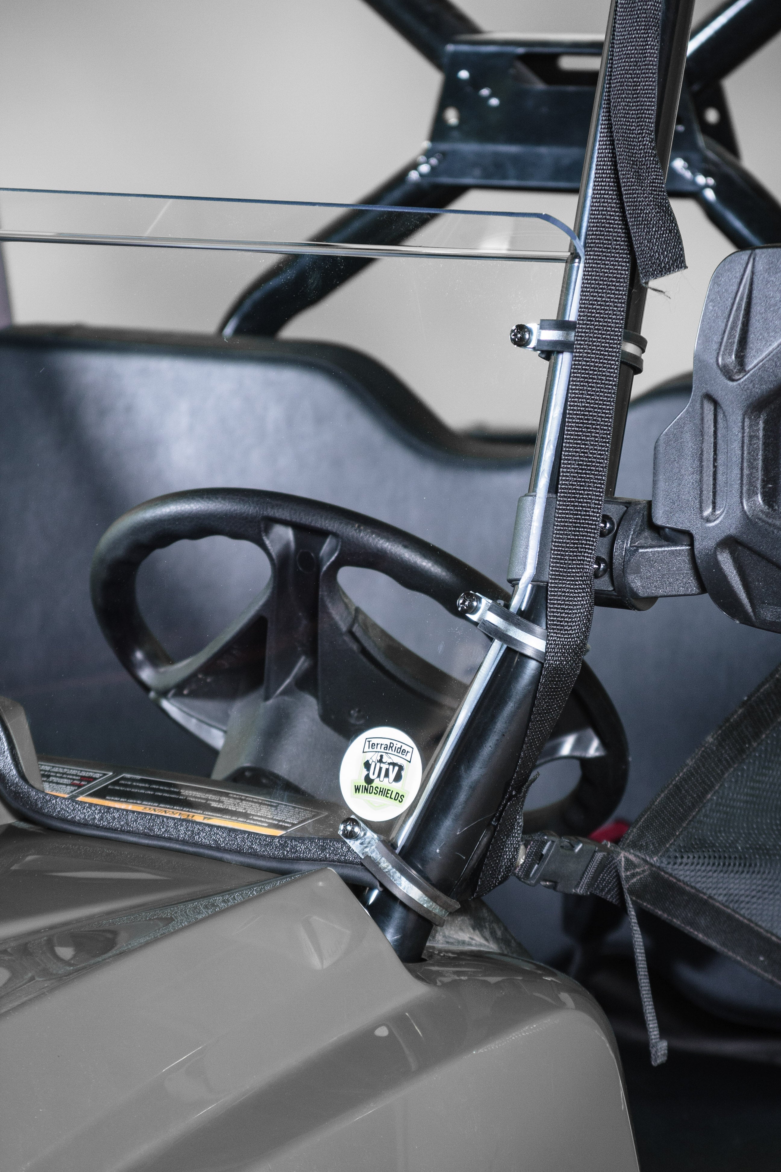 Photo of 2017 - 2022 ARCTIC CAT PROWLER 500 (COMPATIBLE WITH TEXTRON PROWLER 500) HALF UTV WINDSHIELD (TK00417, TK00418 & TK00419) by TerraRider UTV Windshields & Accessories - Premium for UTVs / Side by Sides